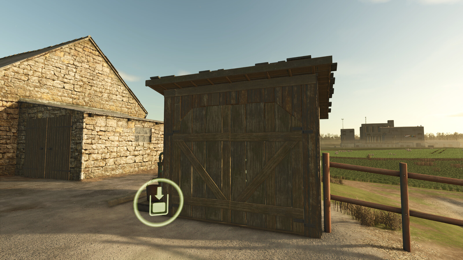 Water Well With Shed