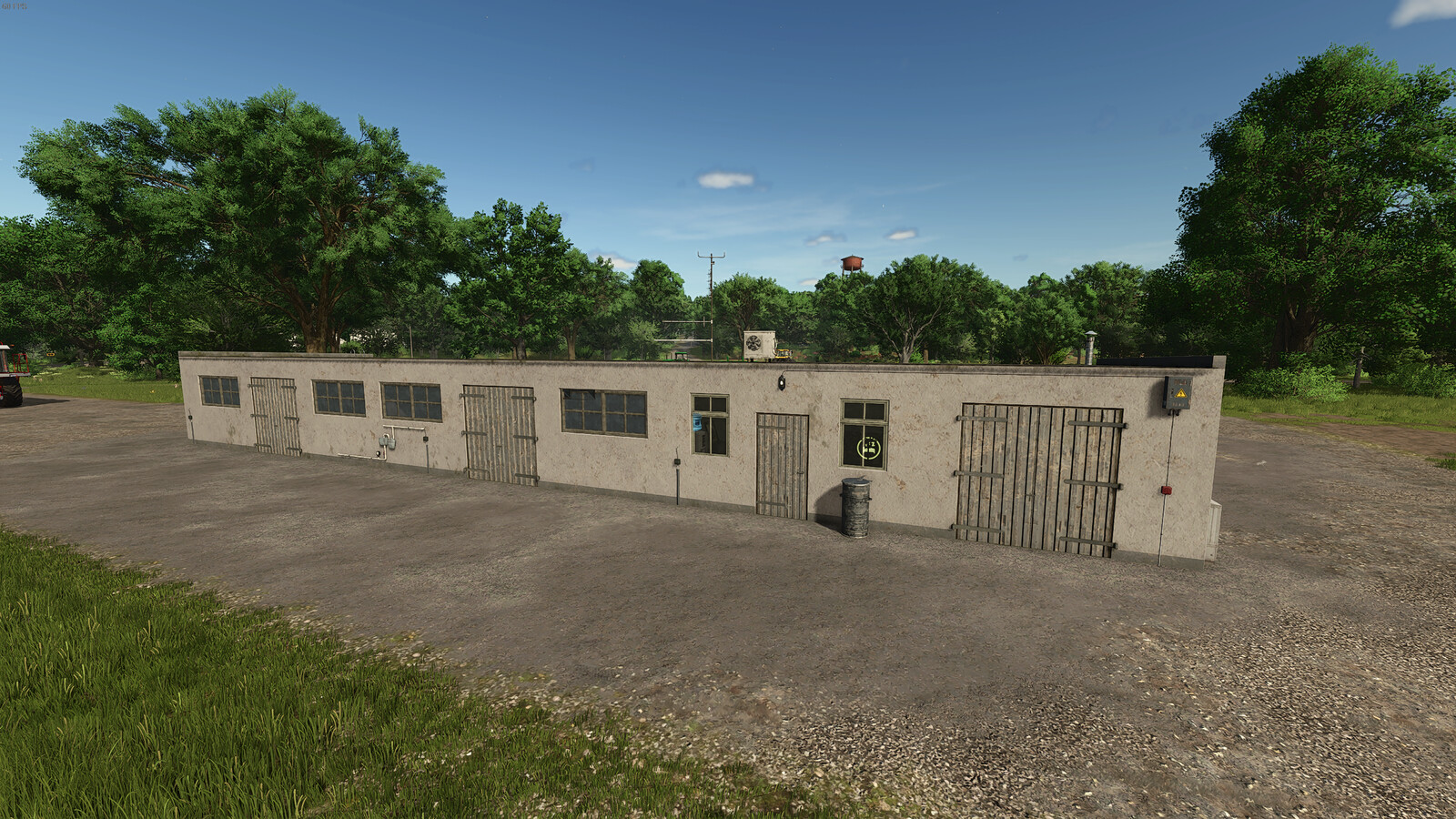 Small Garage With Farmhouse