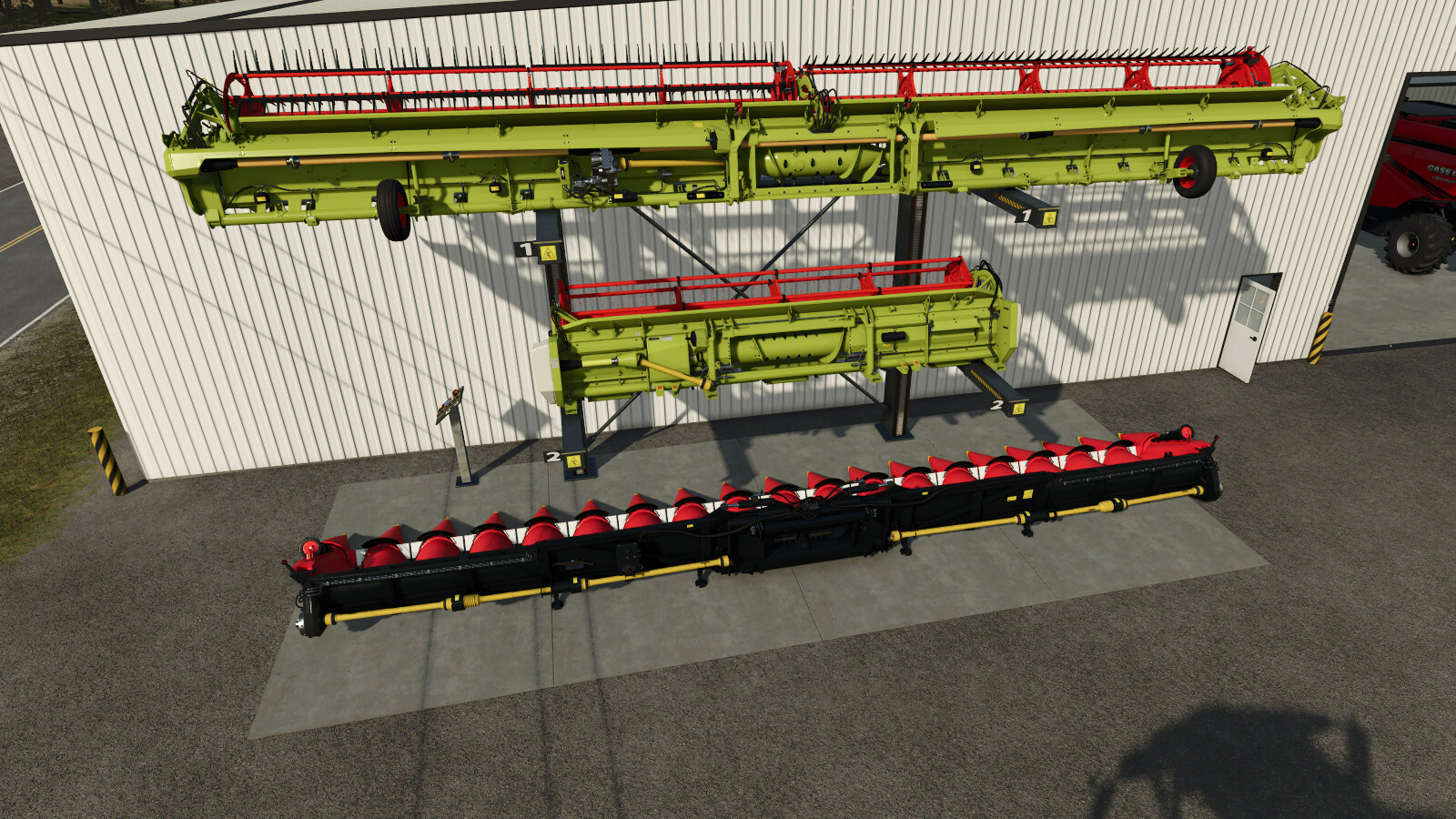Lizard Hydra-Glide Header Storage System