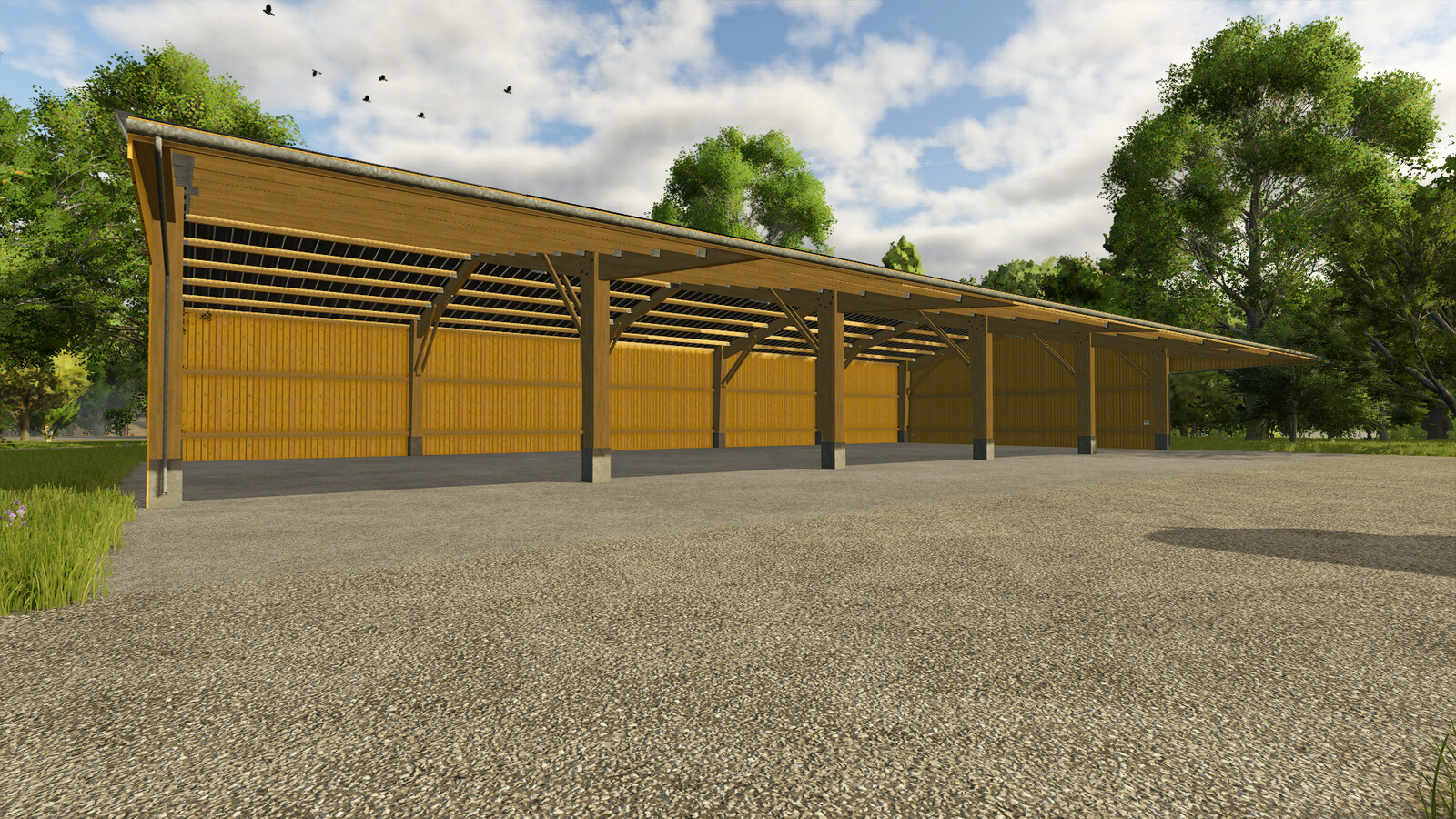 Modern Wooden Shed