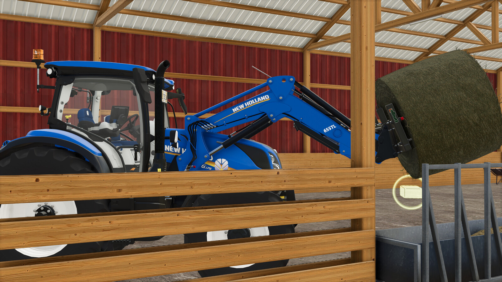 New Holland 655TL Front Loader