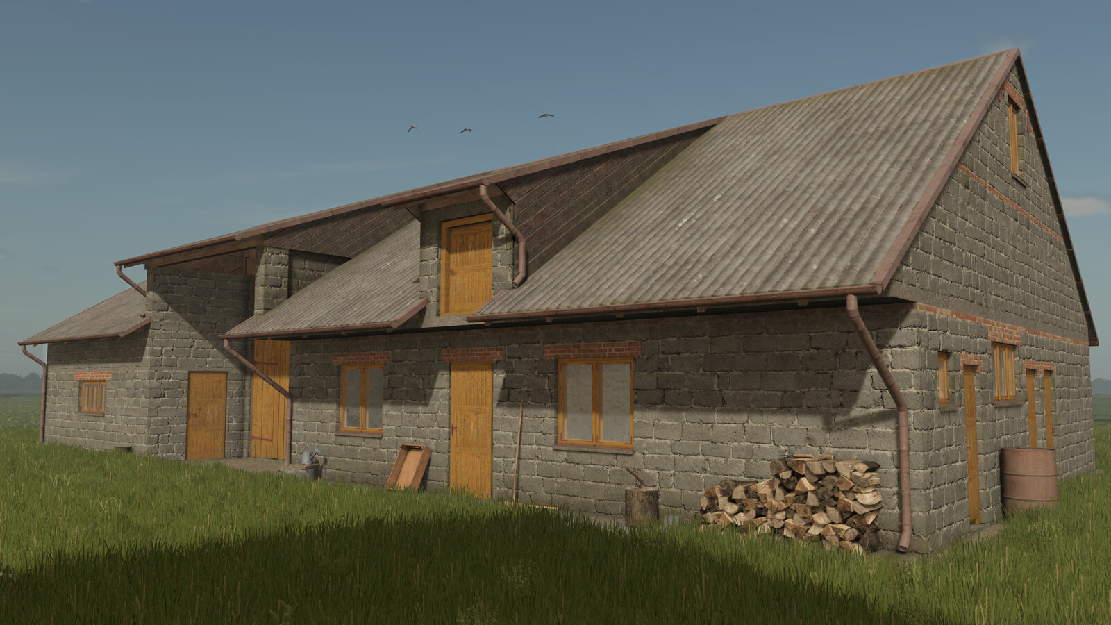 Pack Of Grey Buildings