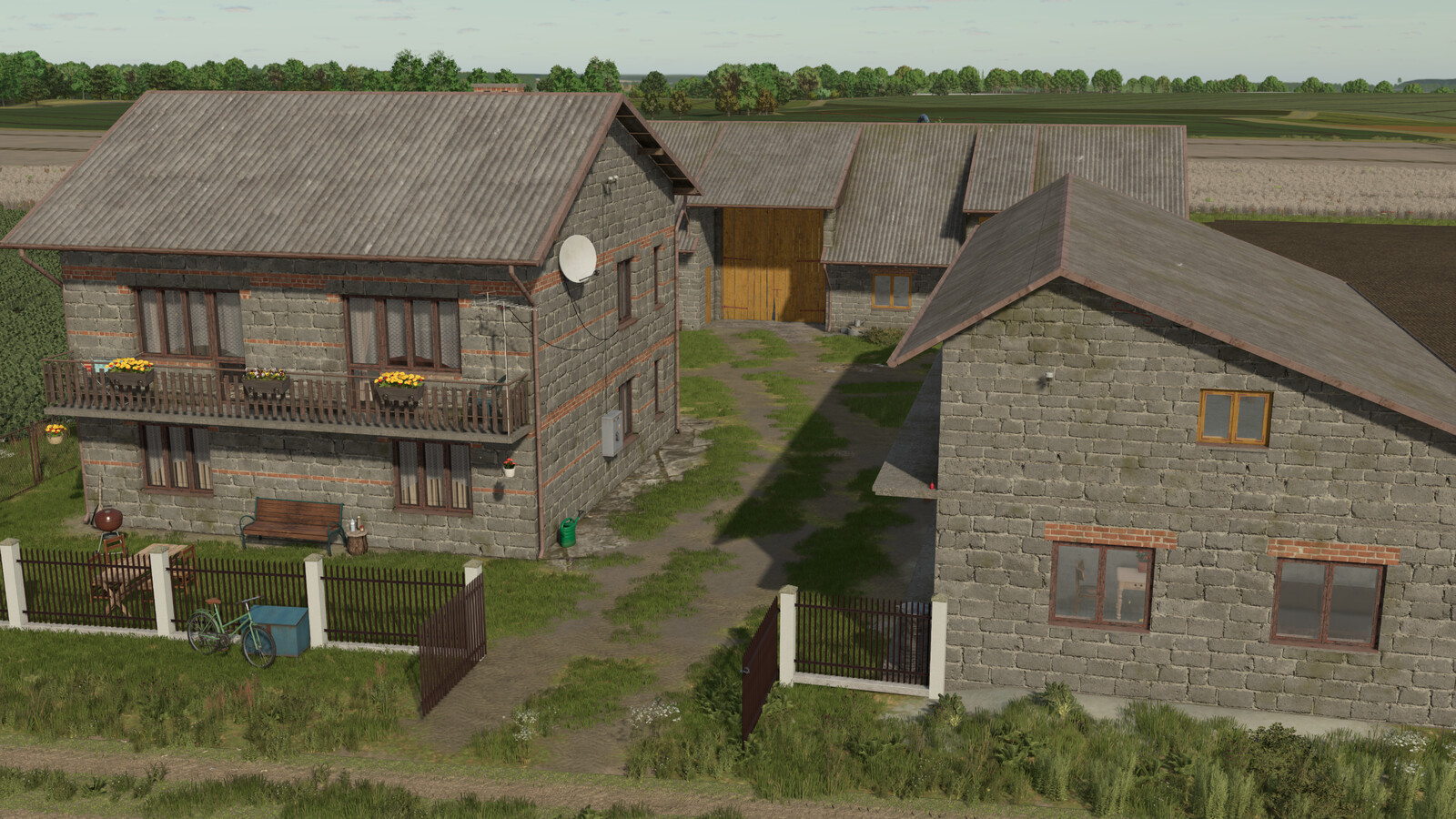 Pack Of Grey Buildings