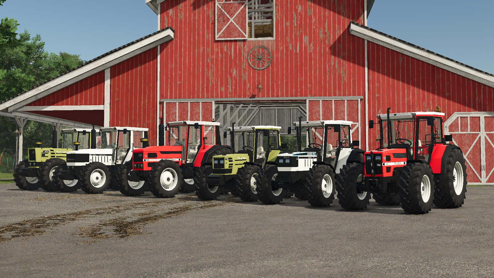 Same Lamborghini And Hurlimann Tractor Pack