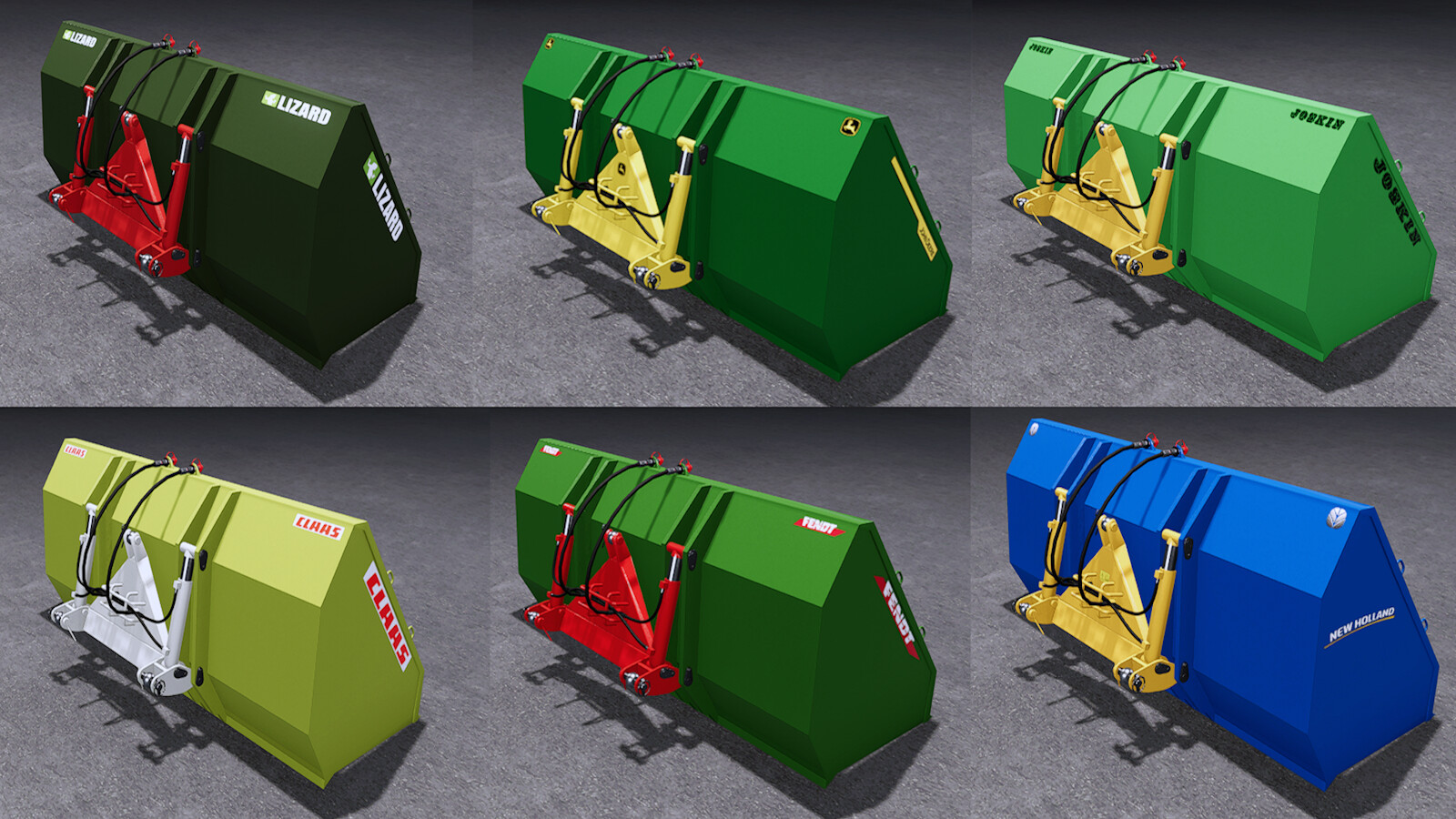 Bucket Hydraulic 3 Points
