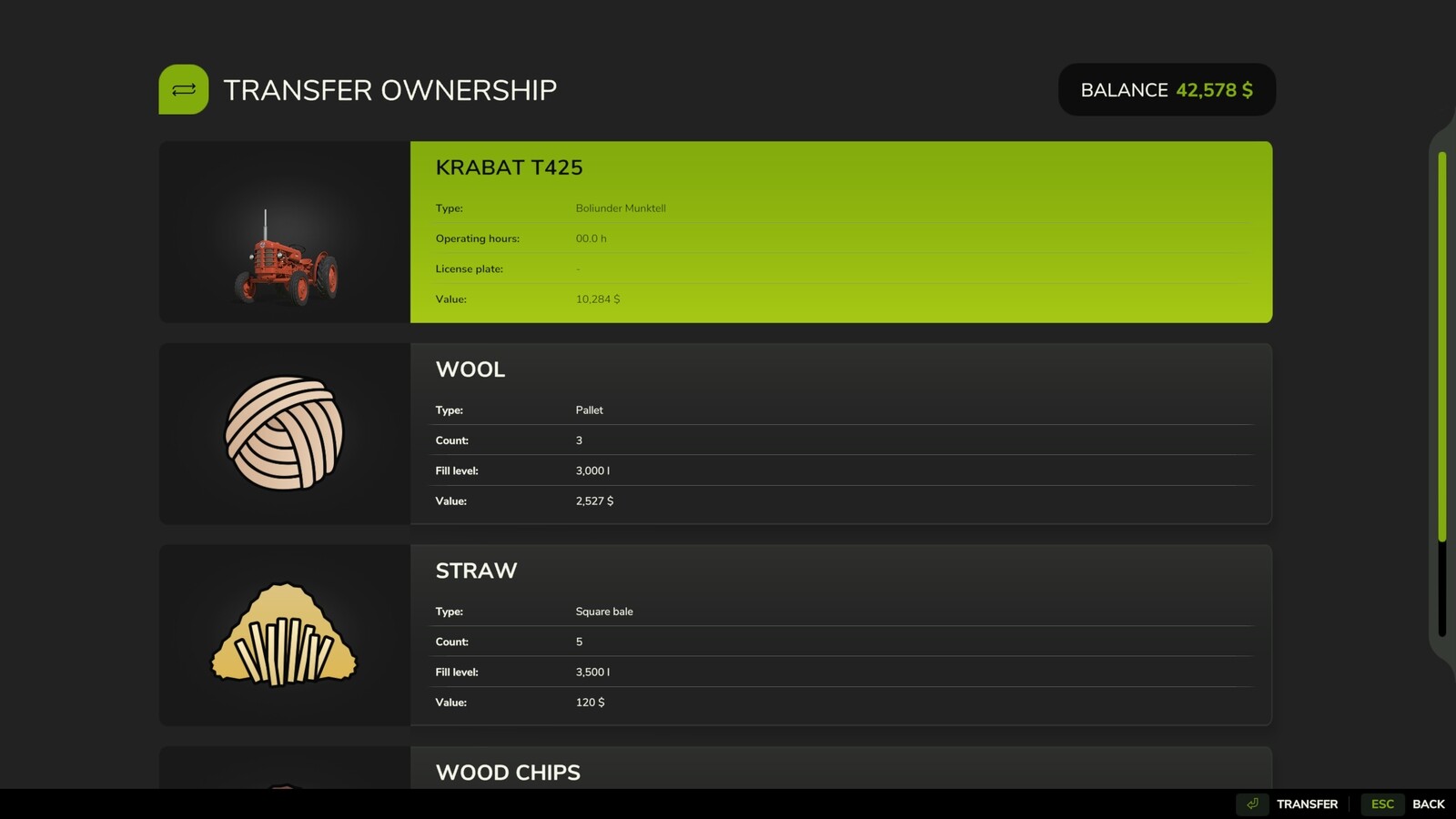 Transfer Ownership