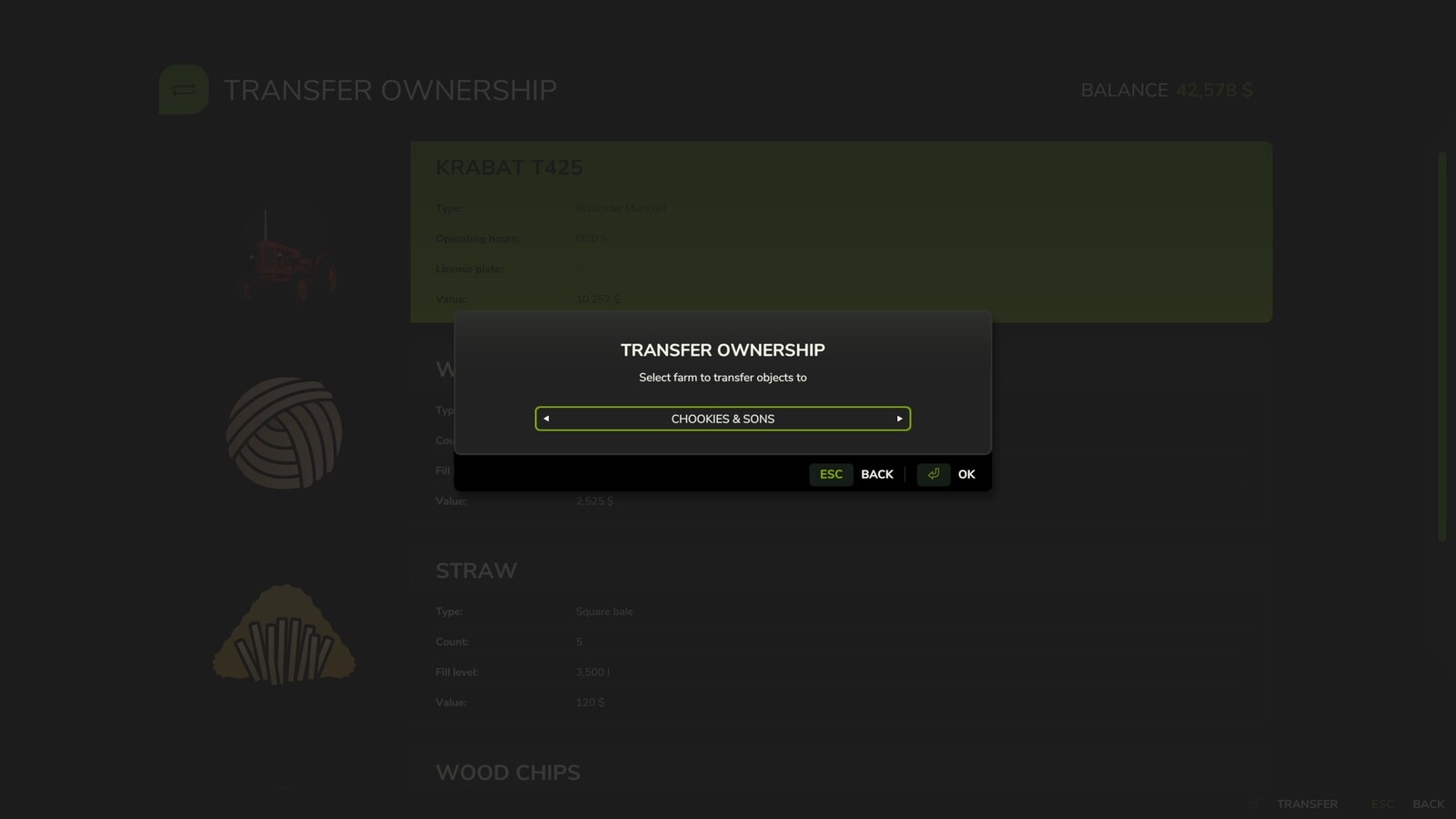 Transfer Ownership
