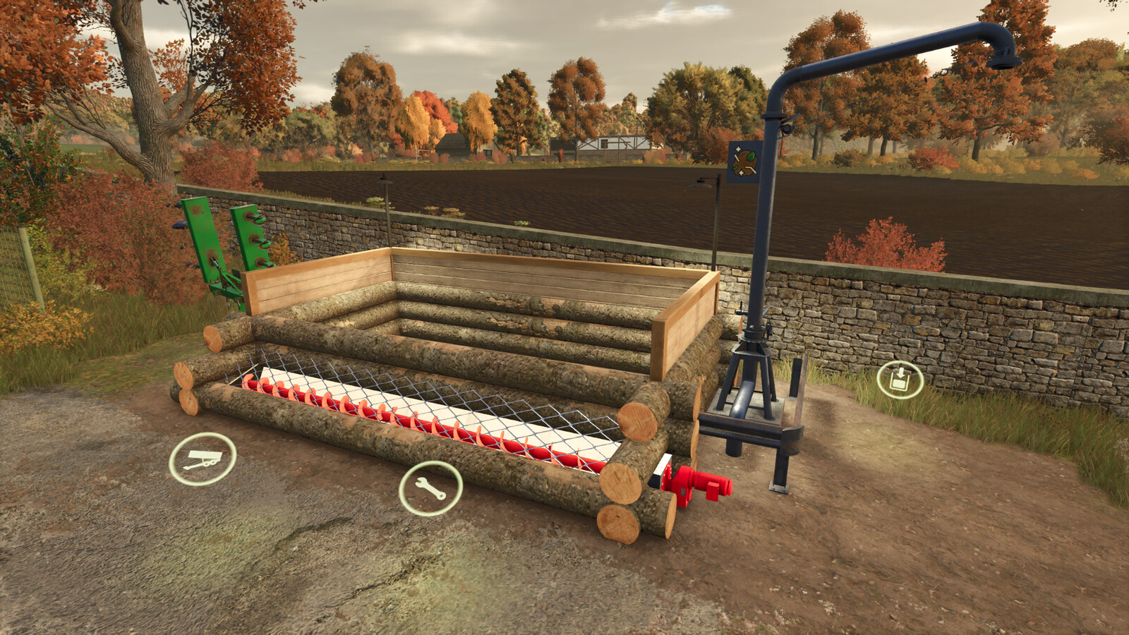 TMR Wooden Mixing Station