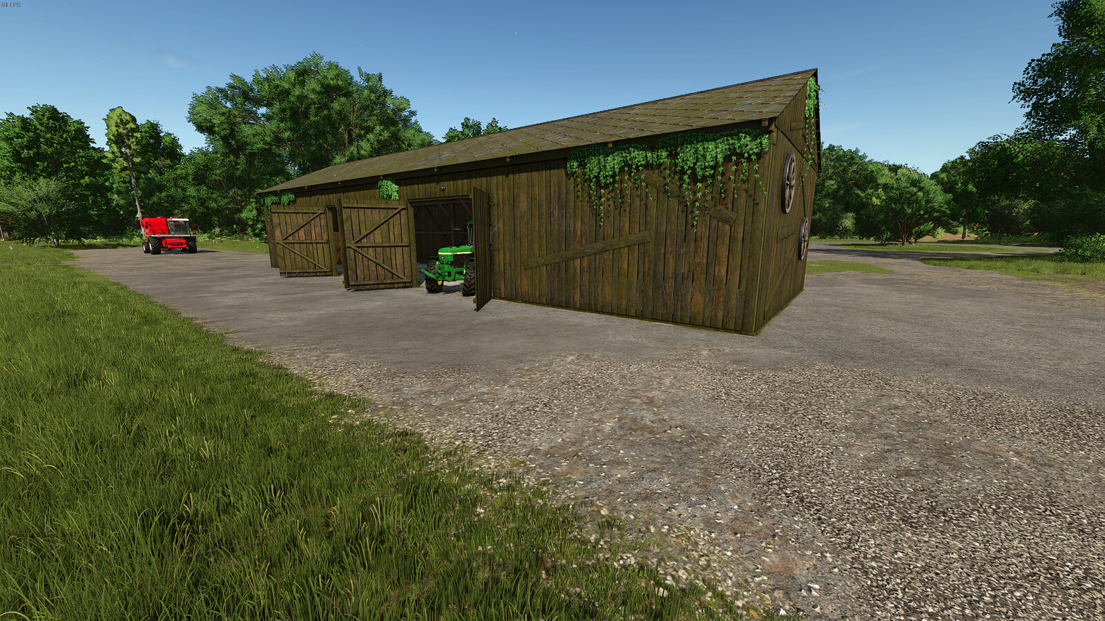 Old Wooden Barn
