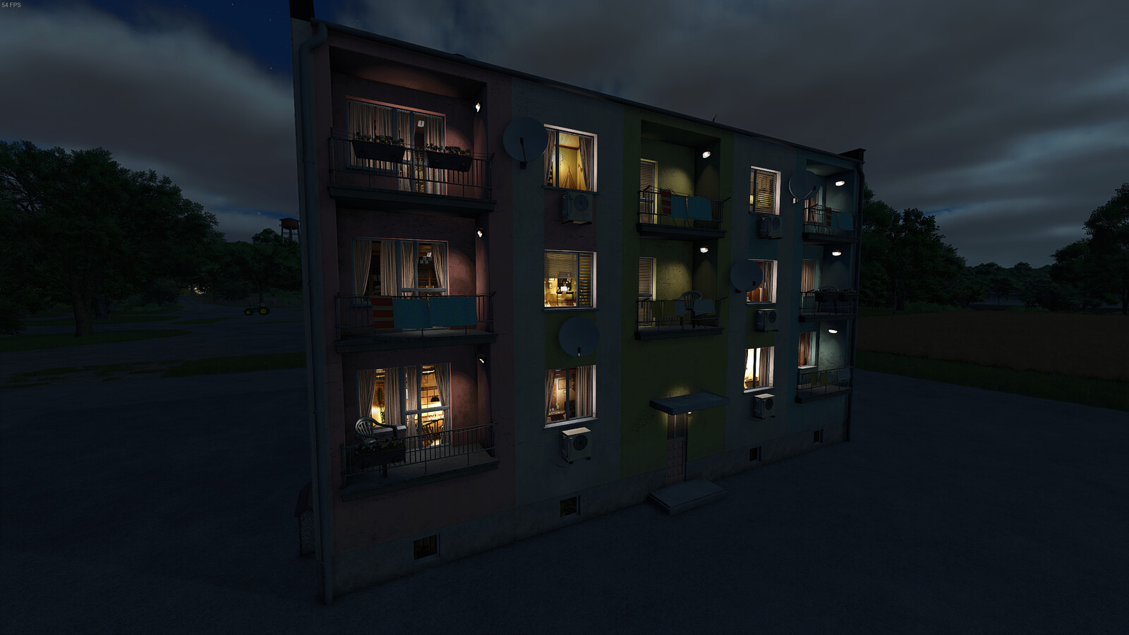 State Agricultural Farm Housing Blocks