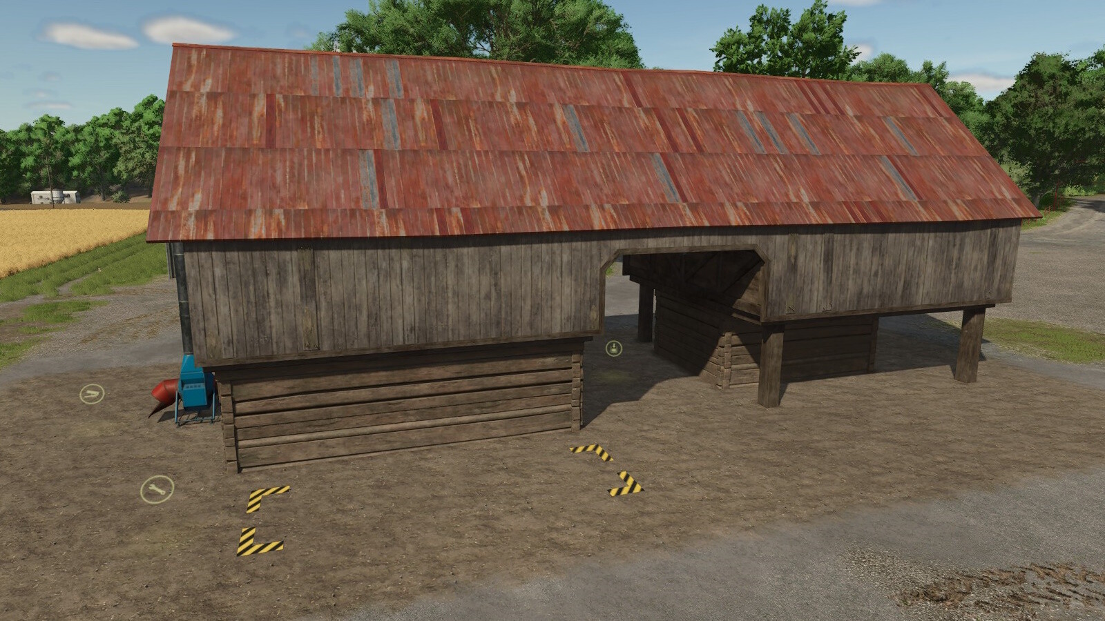 Grass-Dryer And Storage