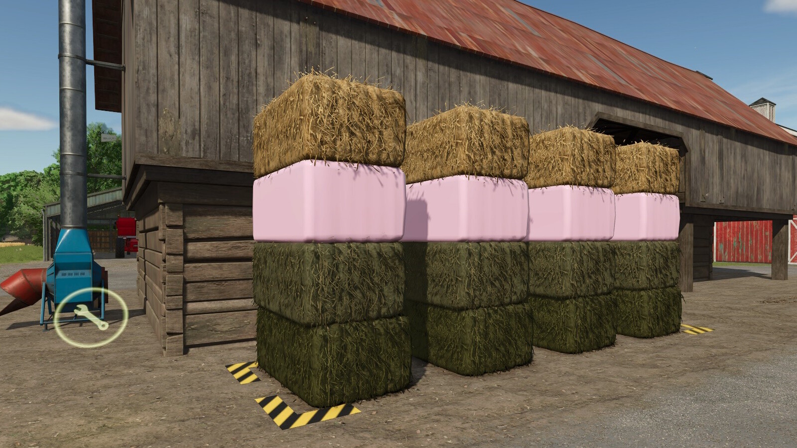 Grass-Dryer And Storage