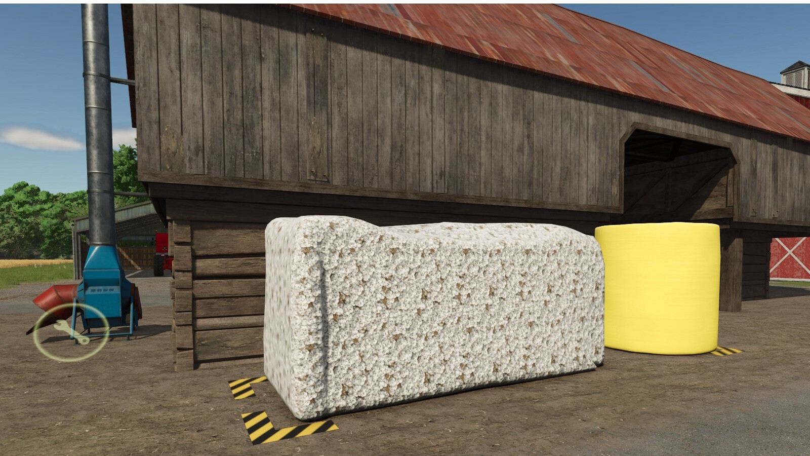 Grass-Dryer And Storage
