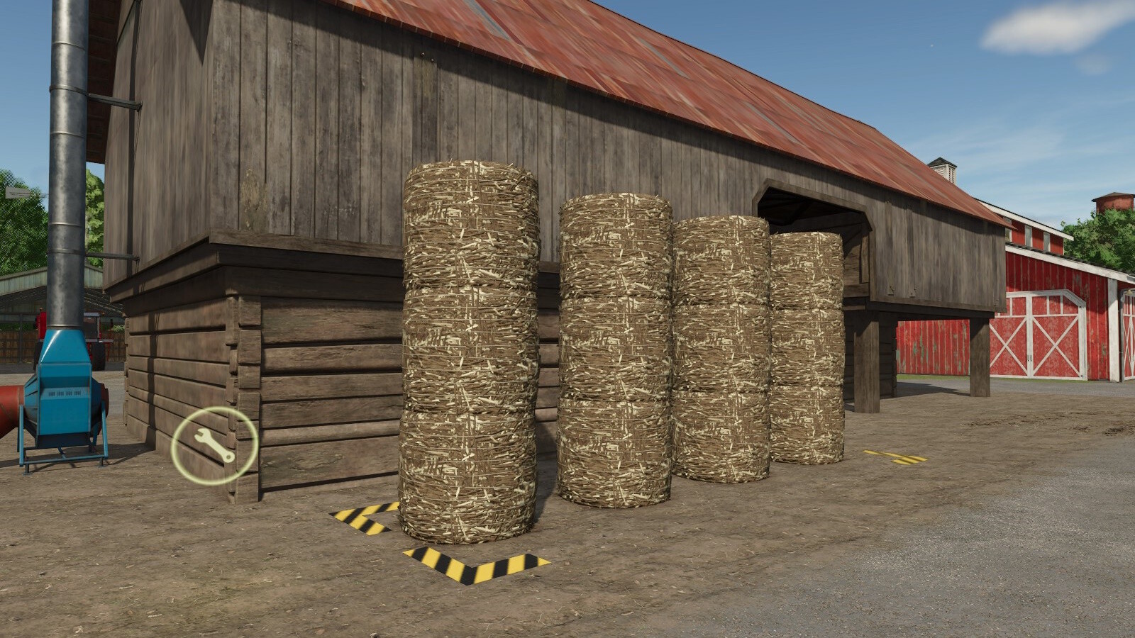 Grass-Dryer And Storage