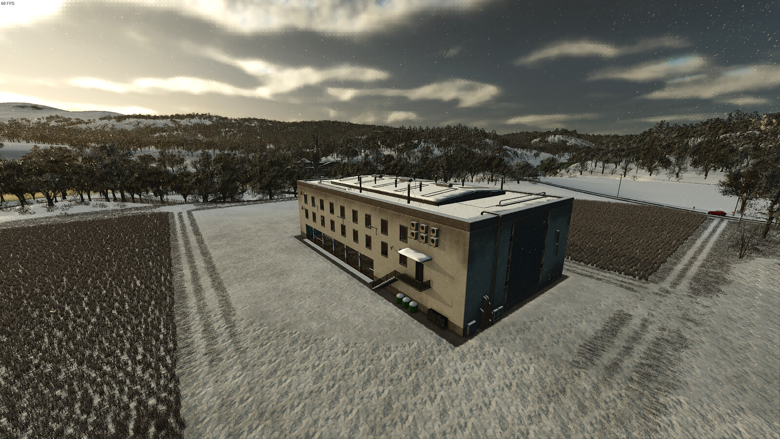 Large Decorative Building