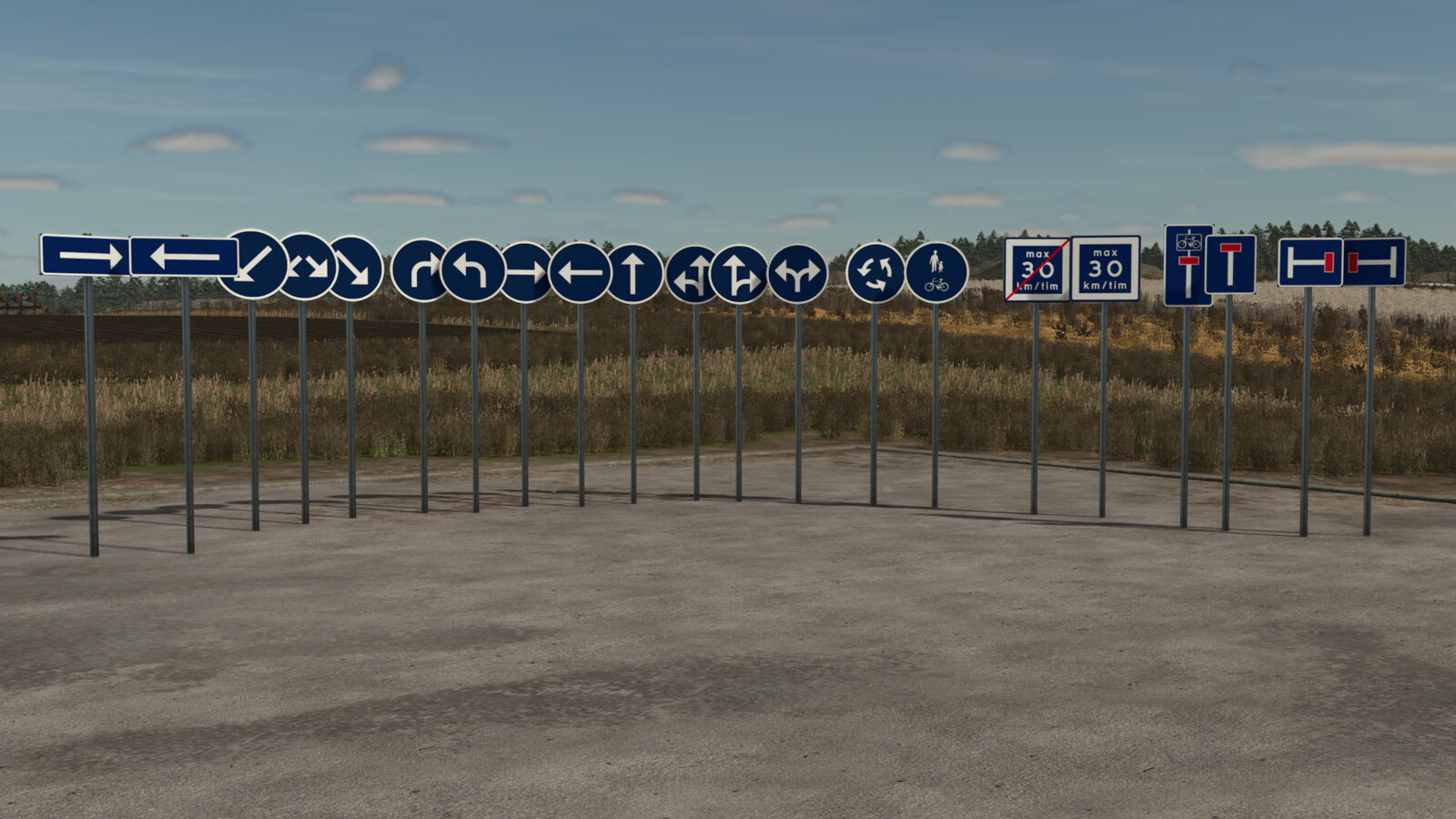 Swedish Road Sign Pack Placeable