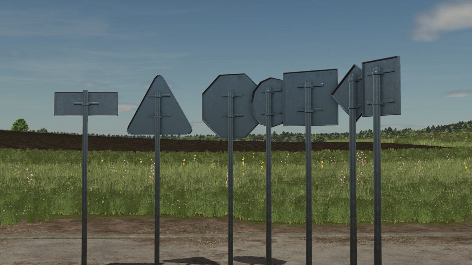 Swedish Road Sign Pack Placeable