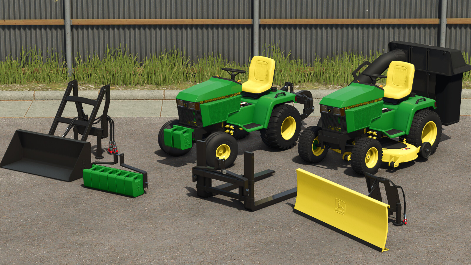 John Deere 445 And Utilitys