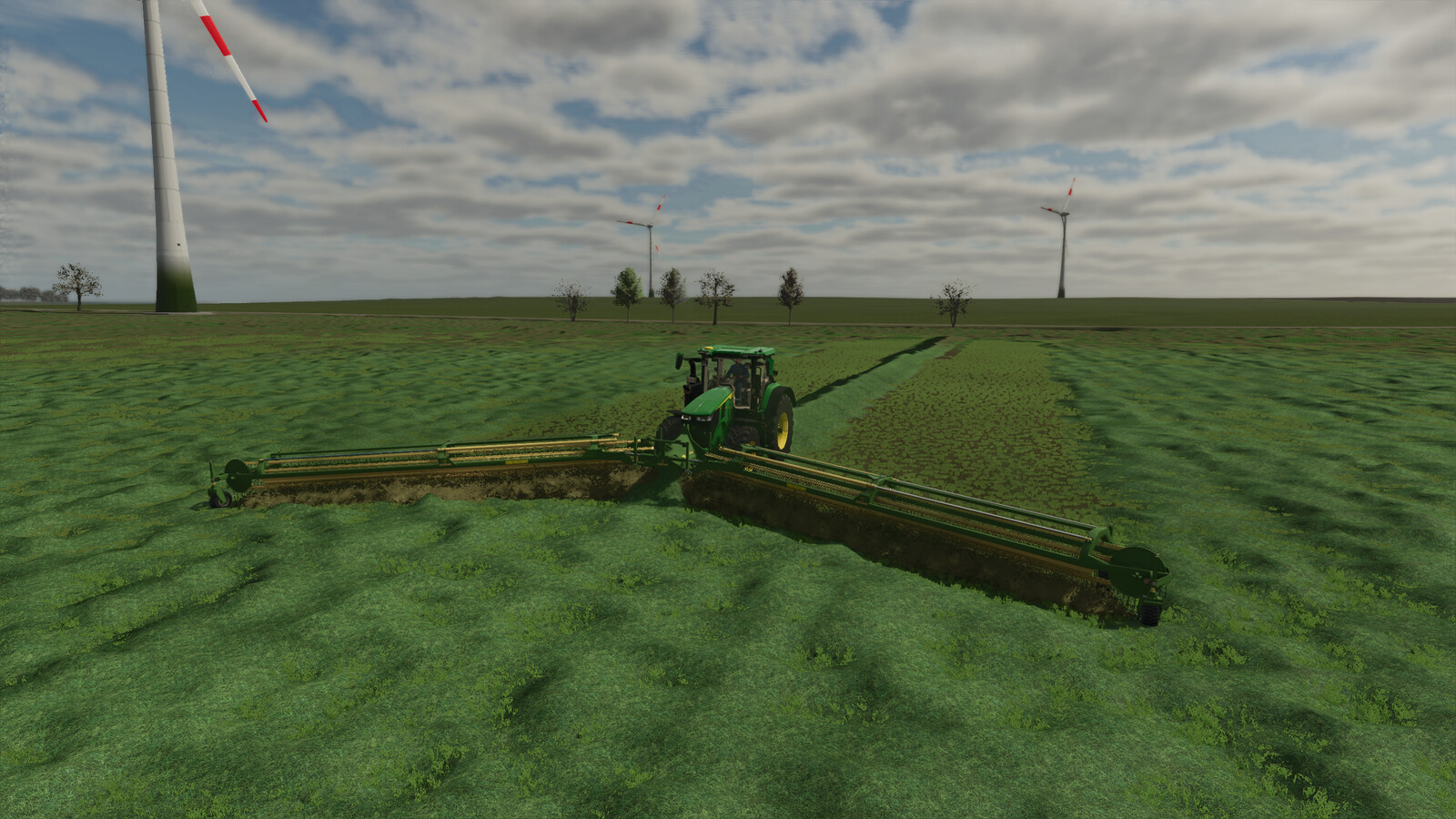 Krone Front Windrower