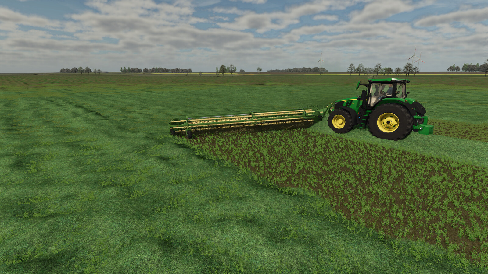 Krone Front Windrower