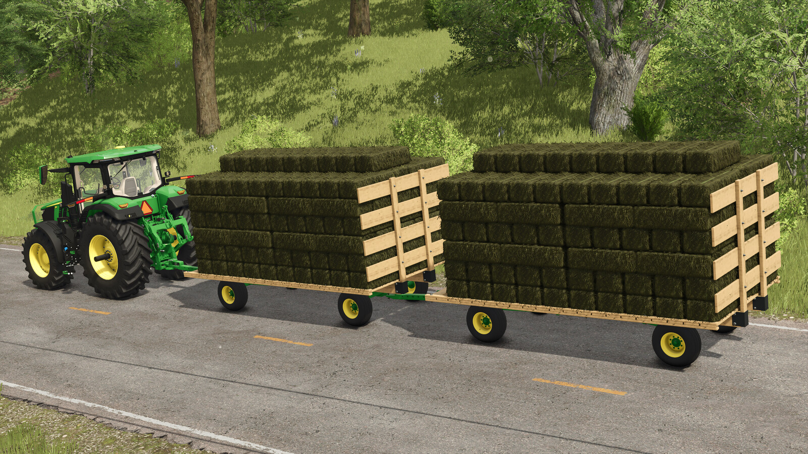 John Deere 1075 Hay Wagon