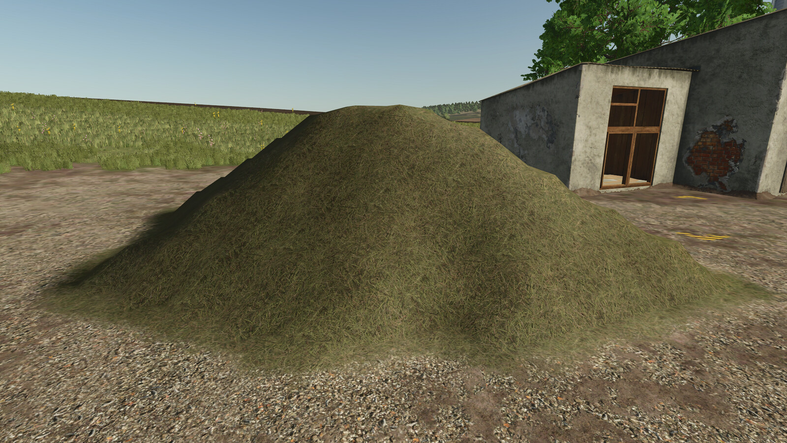 Cut Open Bale