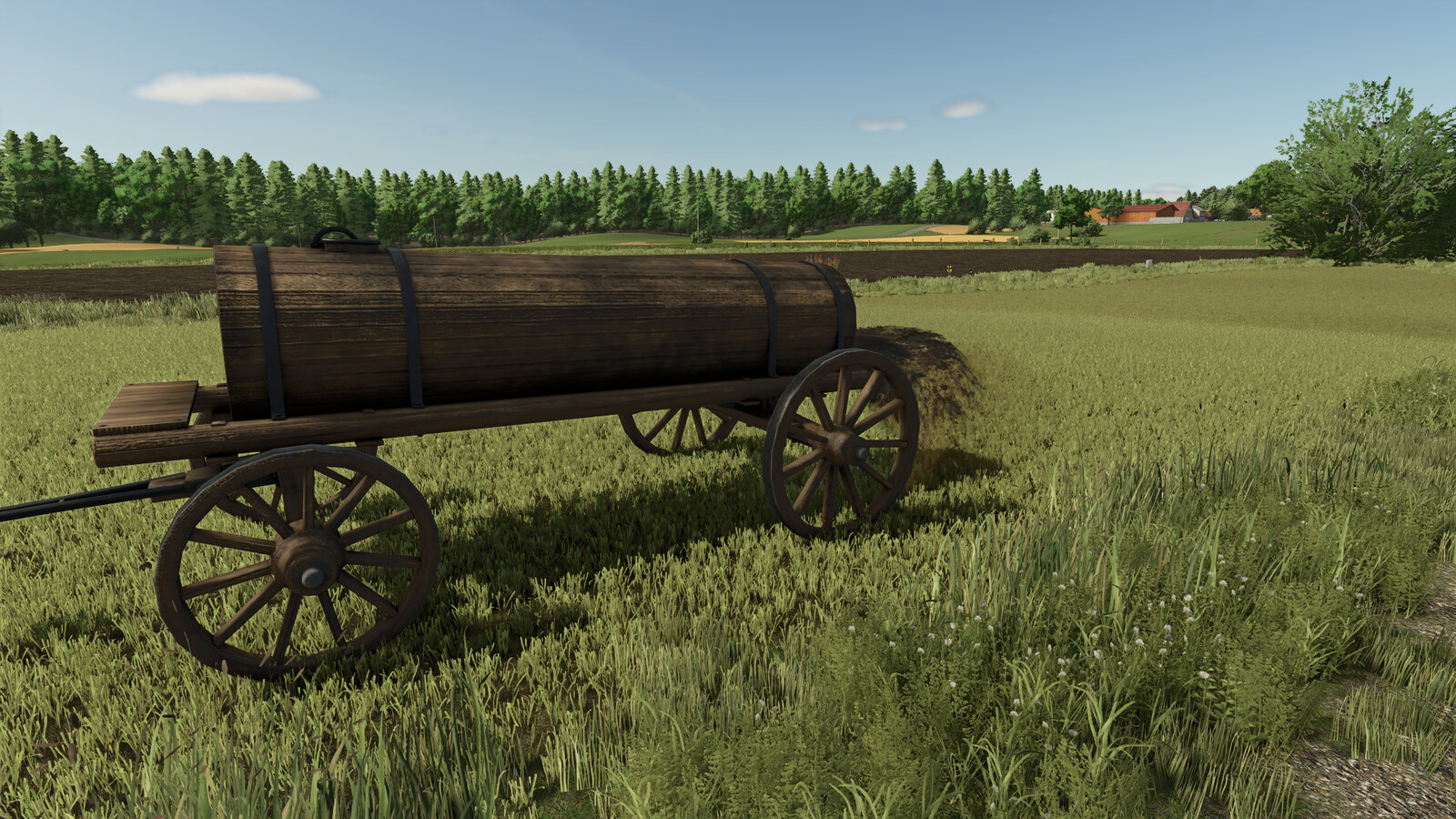 Wood Barrel