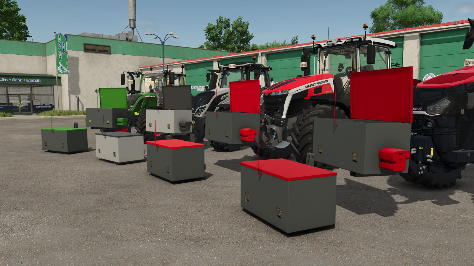 Front Weight Box