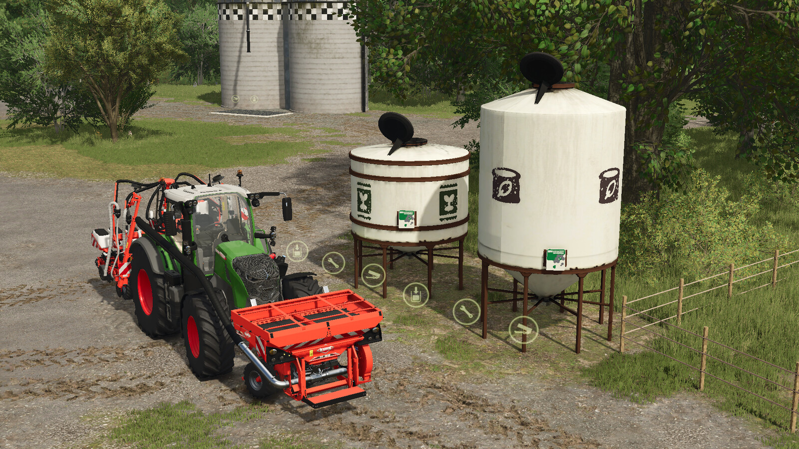 Placeable Refill Tanks
