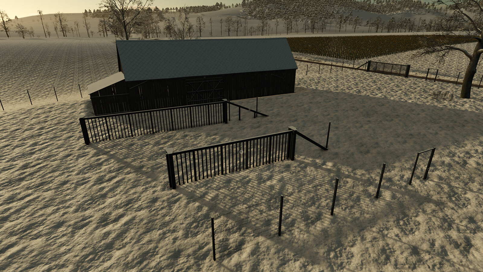 Double Rod Mat Fence Pack