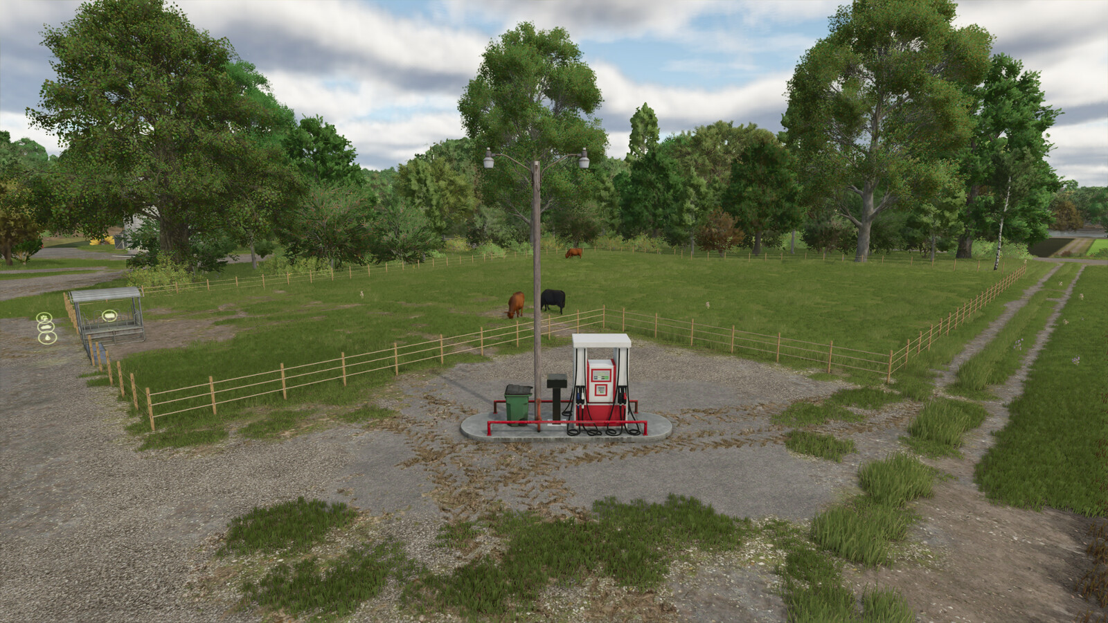 Placeable Gas Station