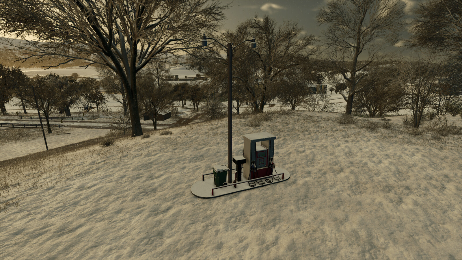 Placeable Gas Station