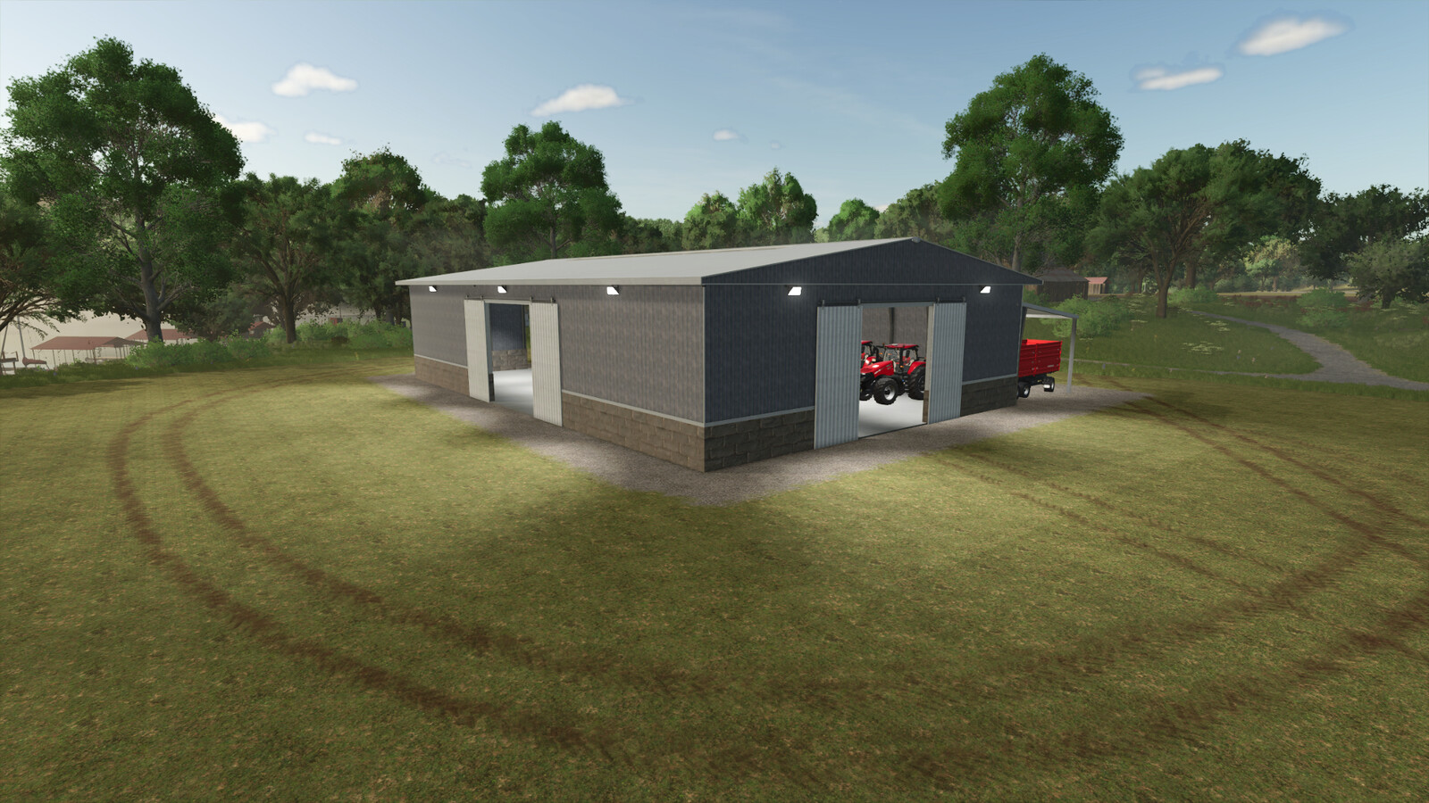 Large Machine And Implement Shed