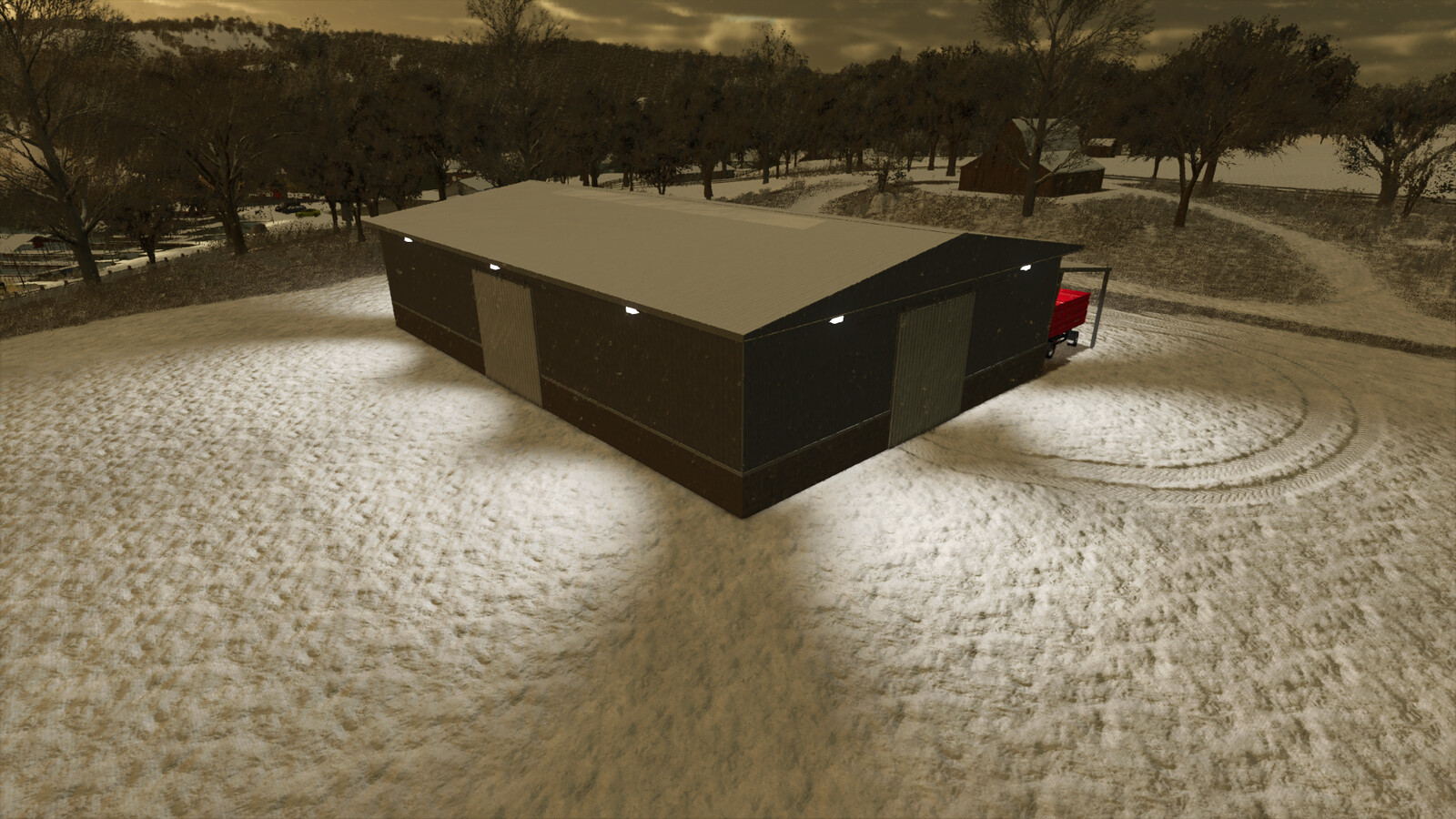 Large Machine And Implement Shed