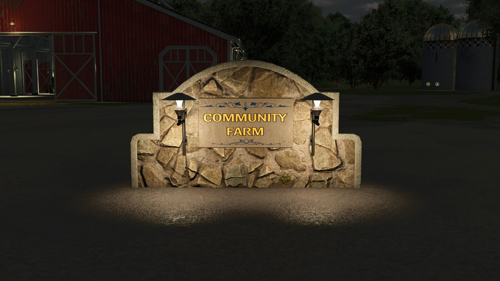 Community Farm Sign