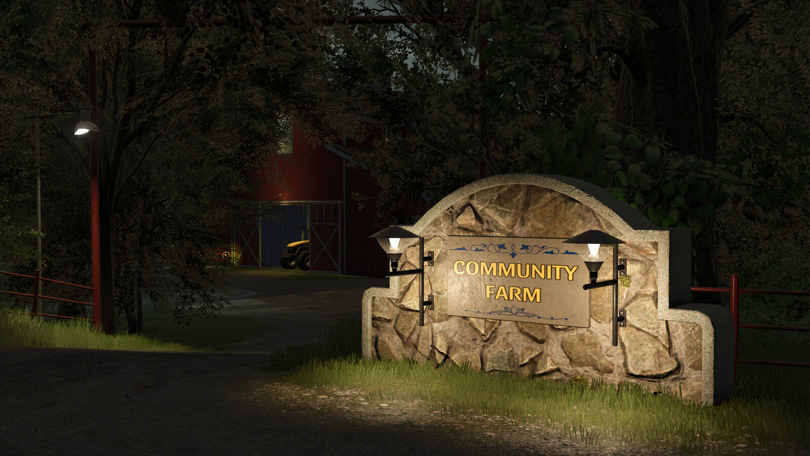 Community Farm Sign
