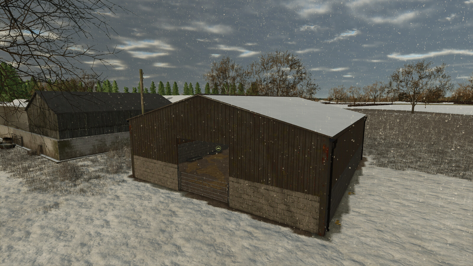 UK Indoor Sheep Barn