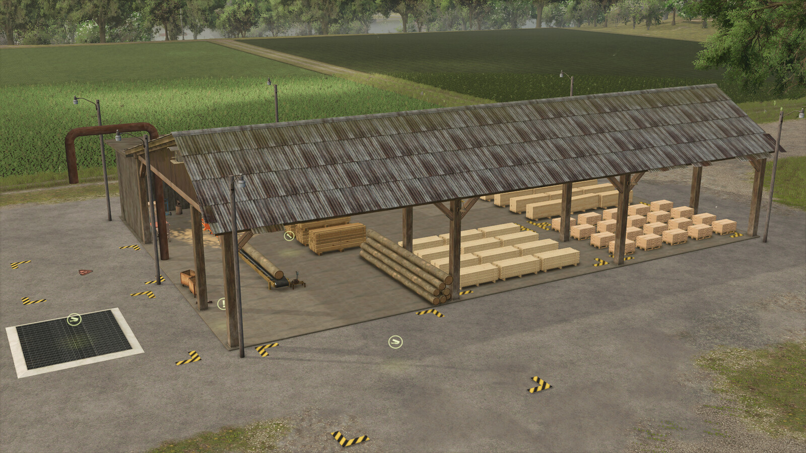 Custom Production Saw Mill