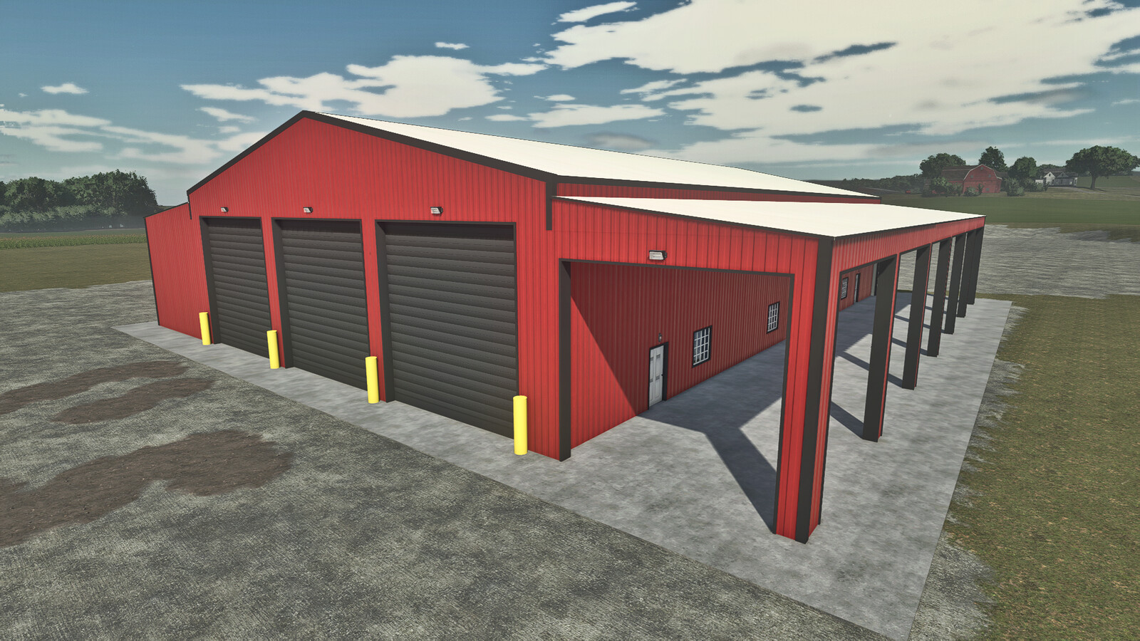 Big Drive Thru Garage