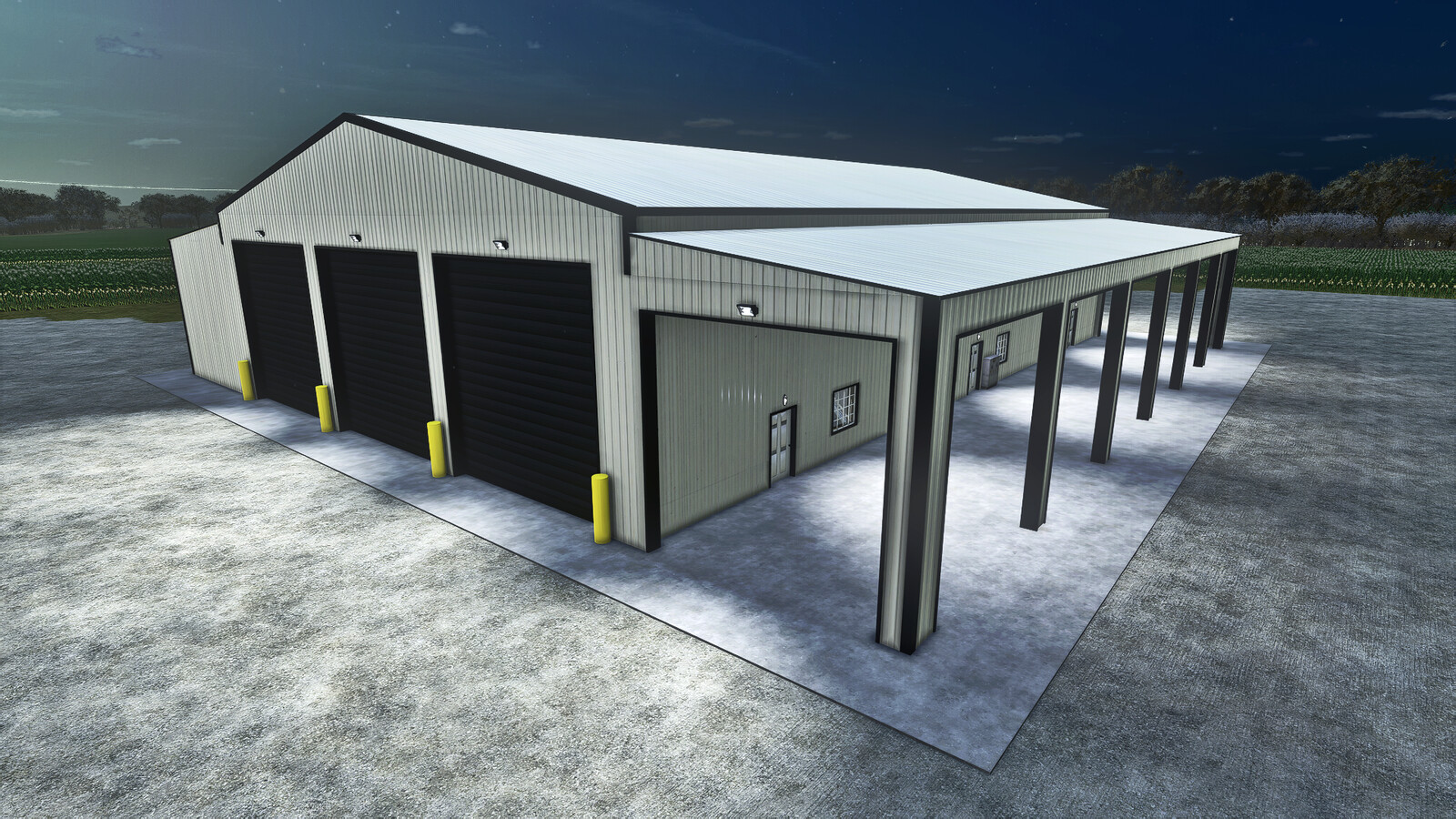 Big Drive Thru Garage