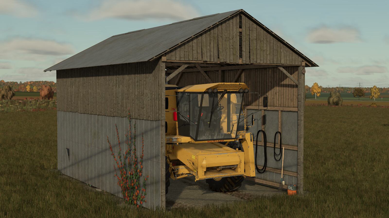 Harvester Shed