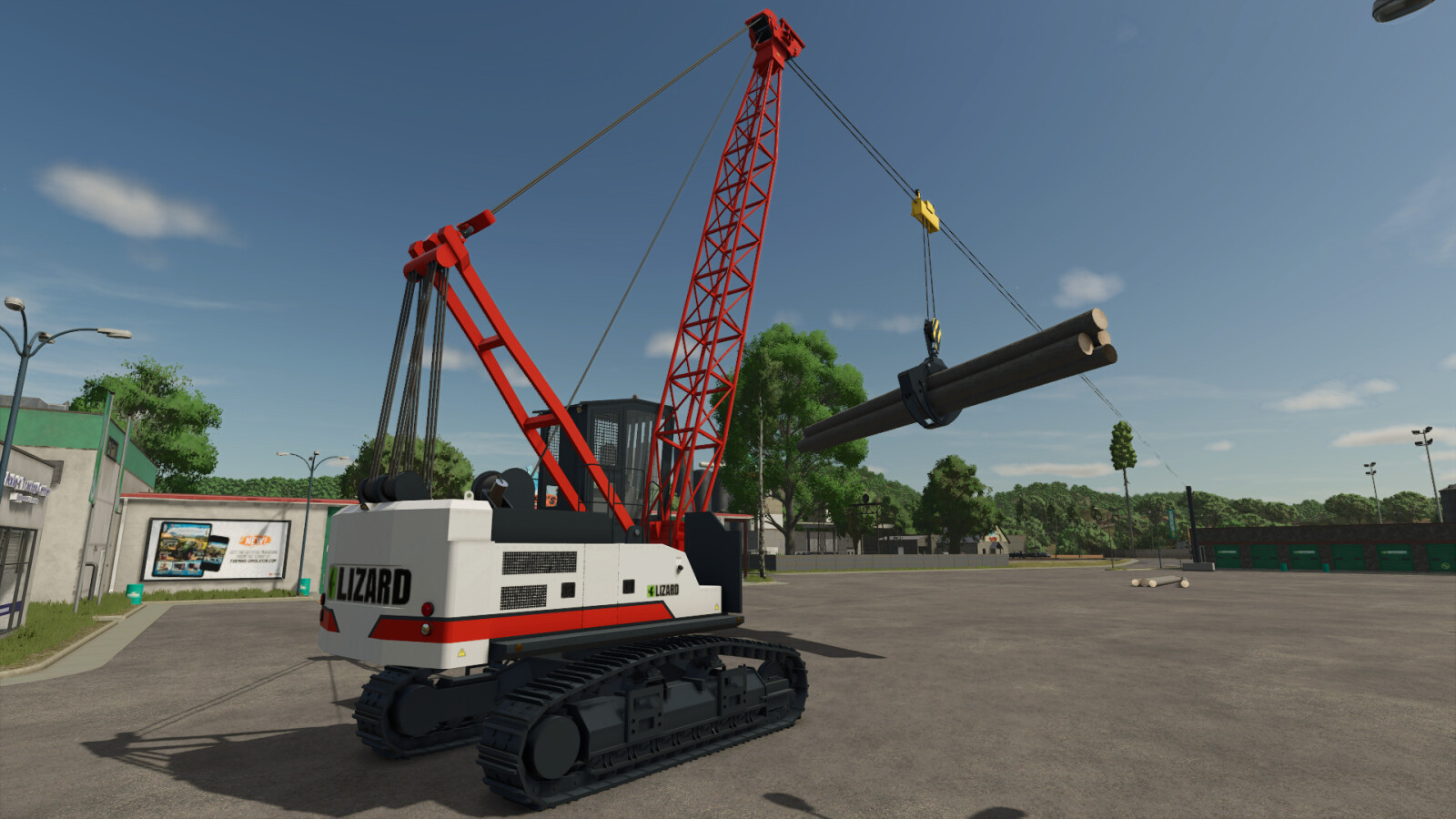 Grapple Yarder