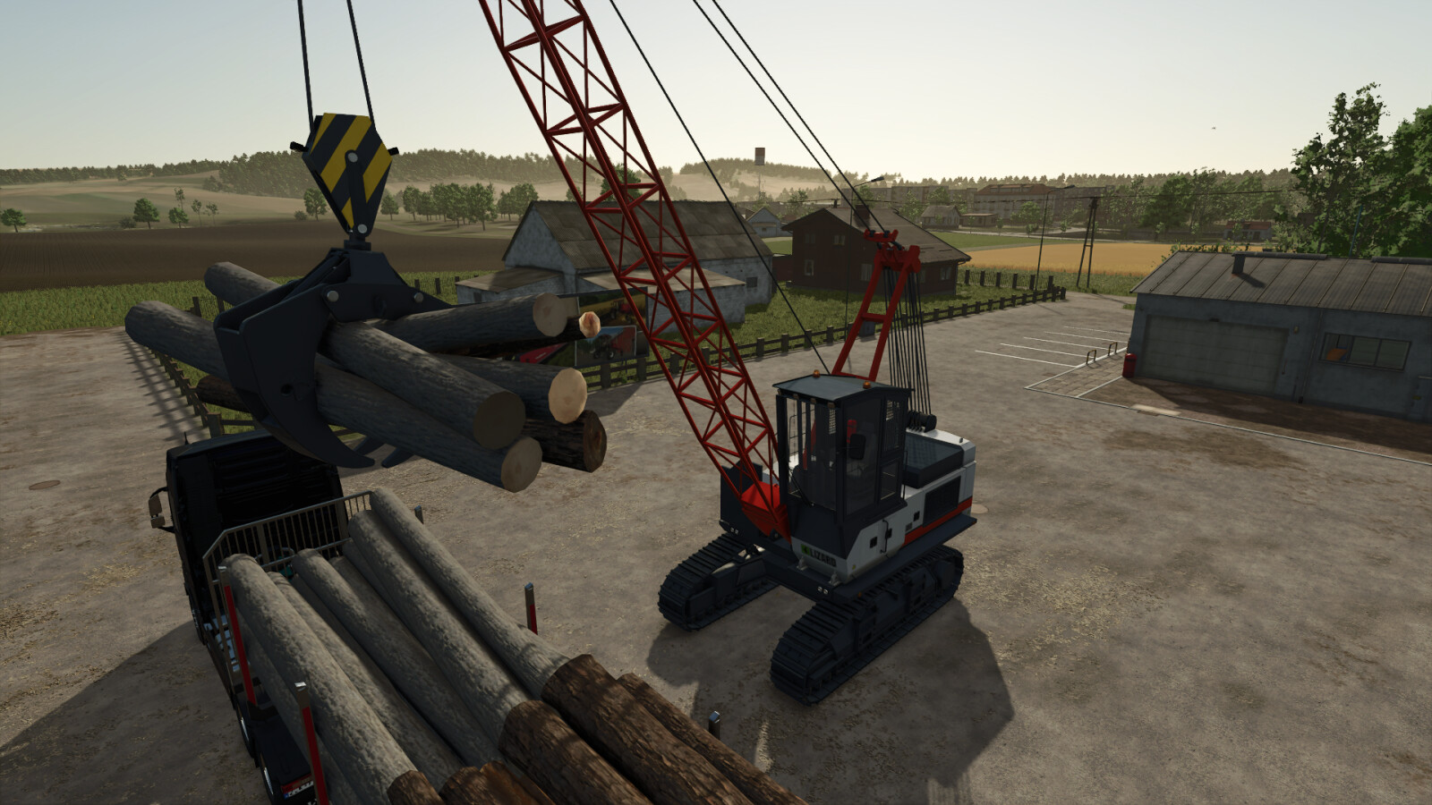 Grapple Yarder