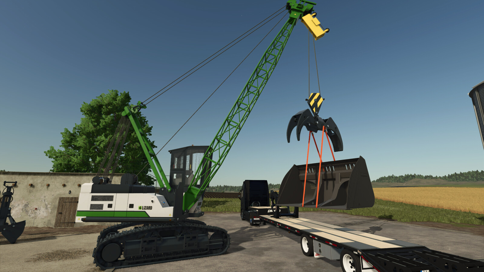 Grapple Yarder