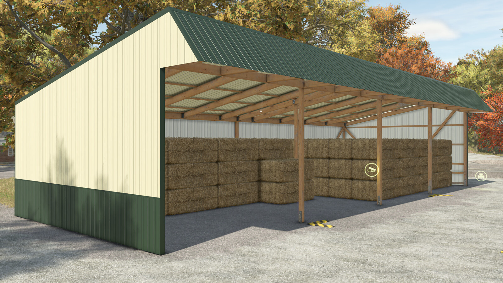 Metal Open Shed