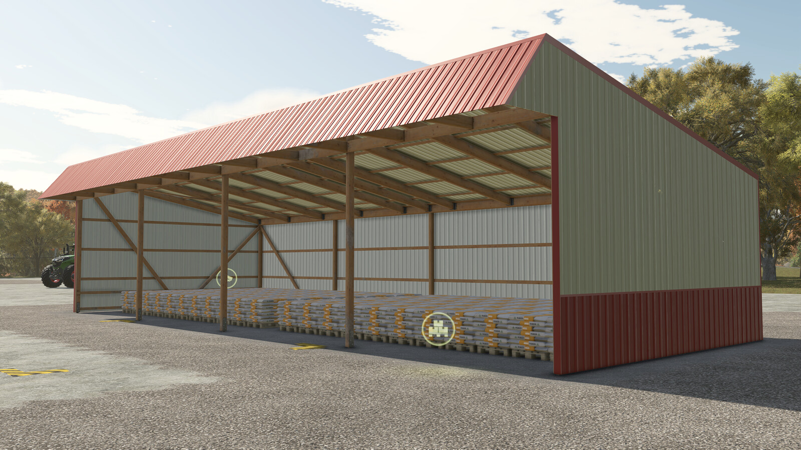 Metal Open Shed