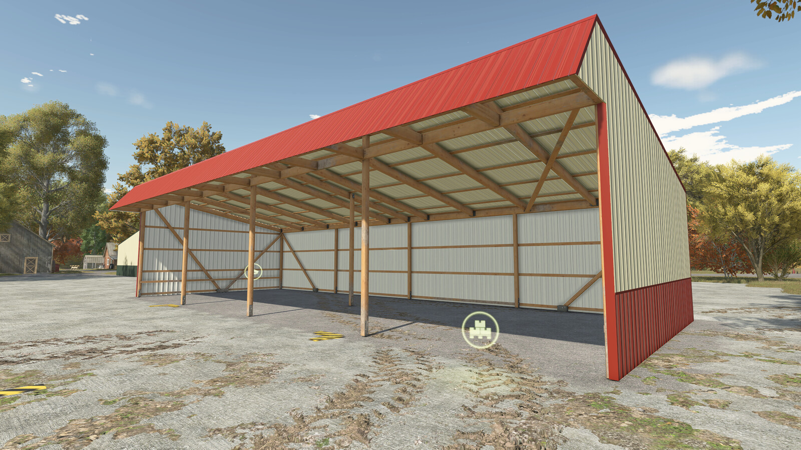 Metal Open Shed