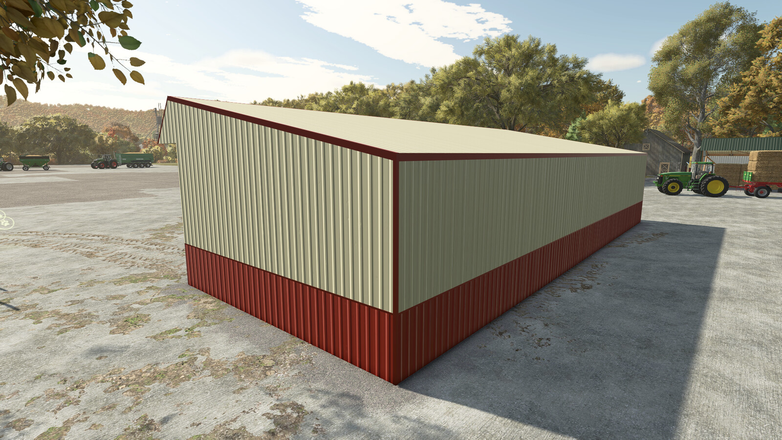 Metal Open Shed