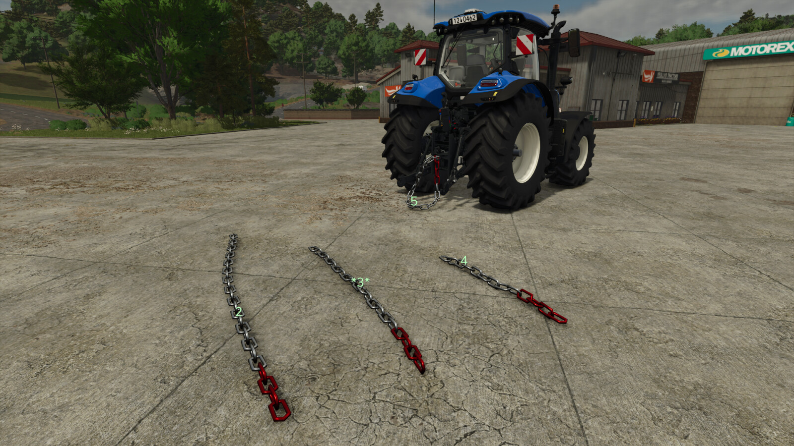 Towing Chain With Hook