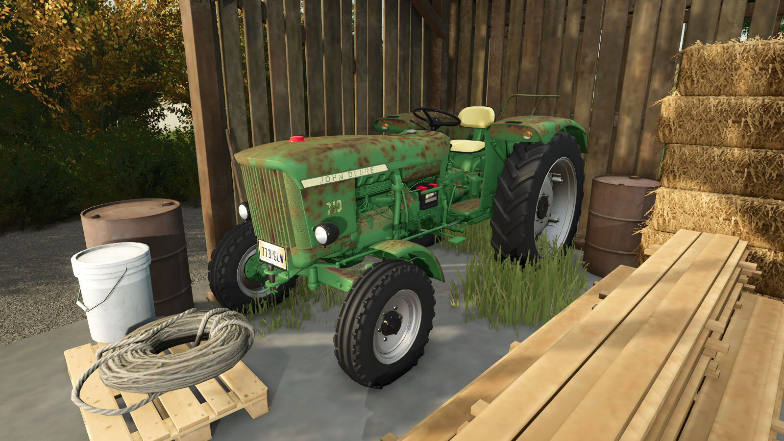 Barn Find JD710